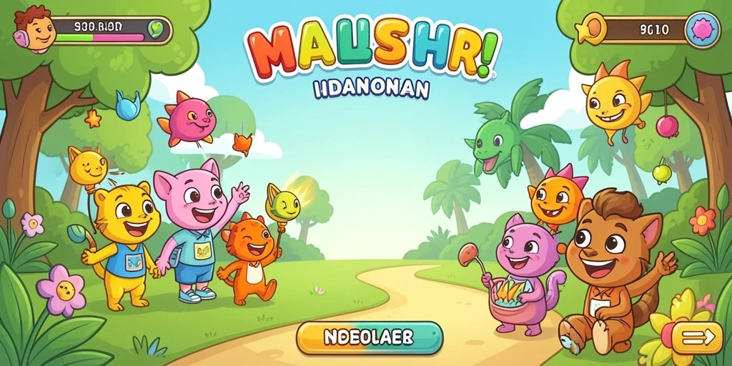 Karakter utama yang siap menjelajah dunia baru.