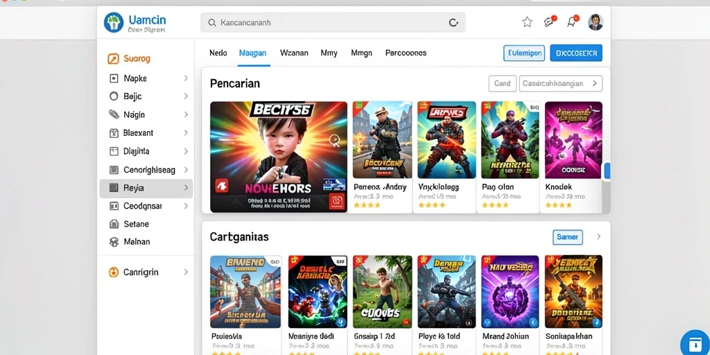 Tangkapan layar AFAF menunjukkan momen petualangan yang mendebarkan.