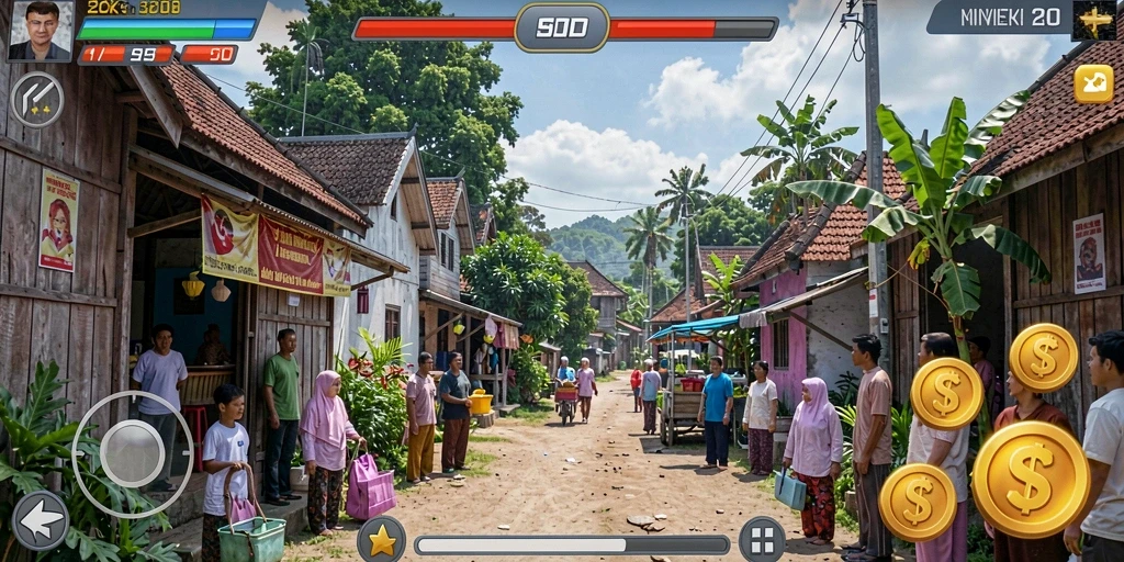 Tampilan antarmuka yang user-friendly dan menarik.