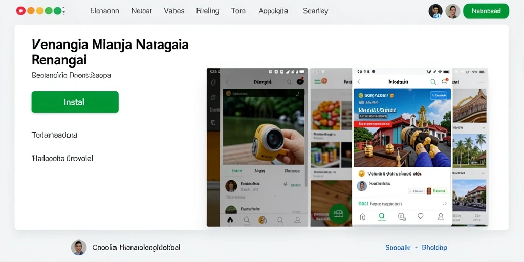 Tampilan antarmuka yang ramah pengguna dan mudah dinavigasi.
