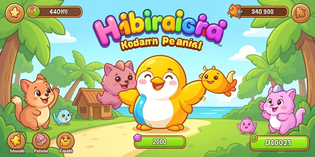 Tangkapan layar menampilkan petualangan seru di level pertama.
