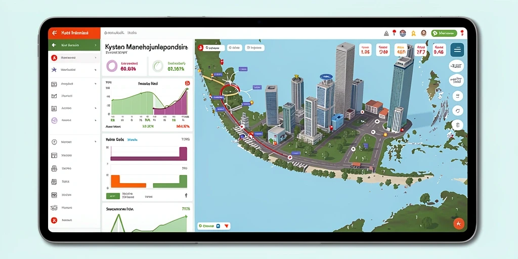 Tampilan antarmuka yang intuitif dan menarik.