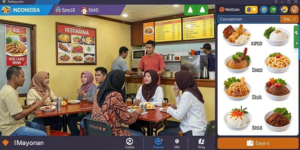Tampilan aplikasi dengan desain modern dan bersih.