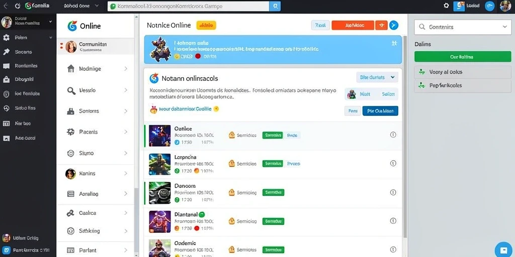 Tampilan antarmuka yang menarik dan intuitif.