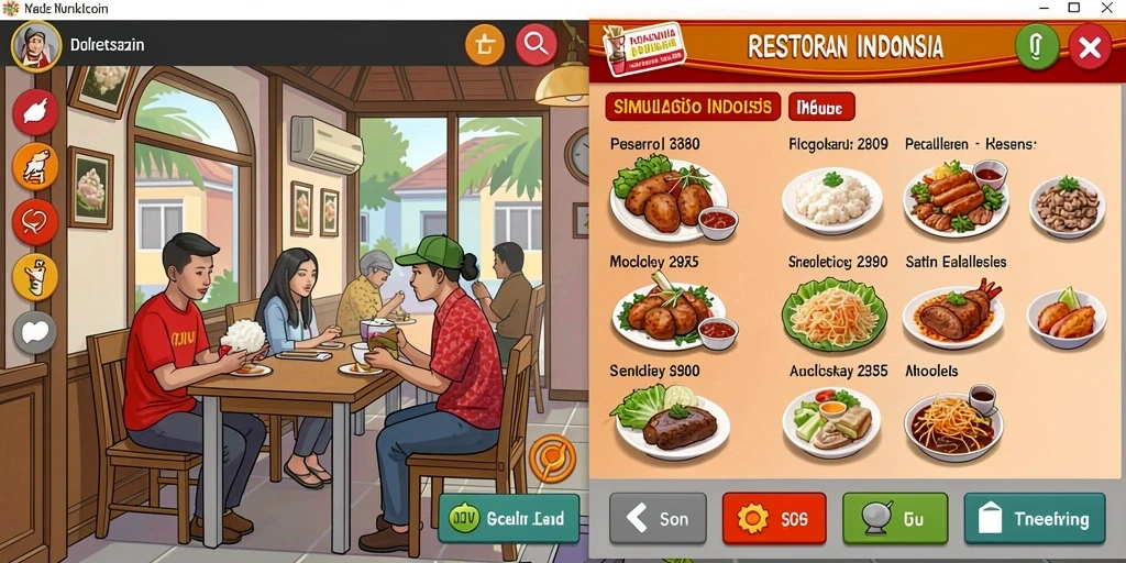Tangkapan layar menampilkan grafis yang menakjubkan.