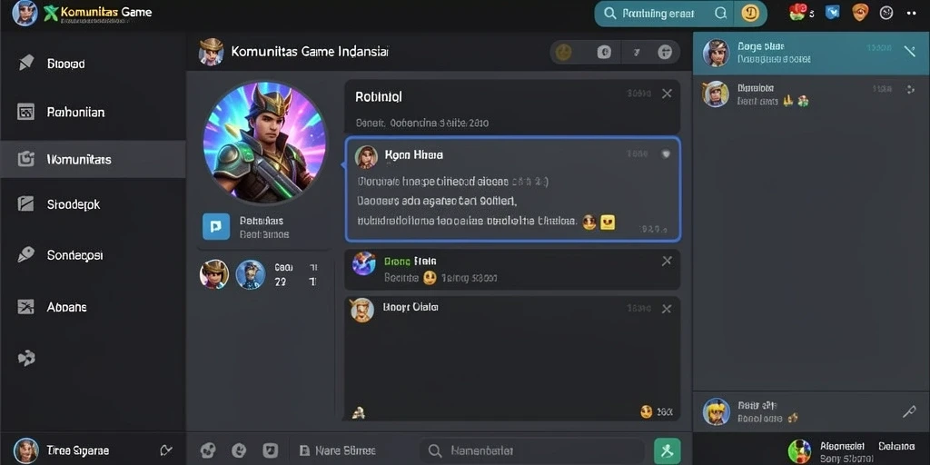 Tampilan awal permainan yang menarik dan penuh warna.