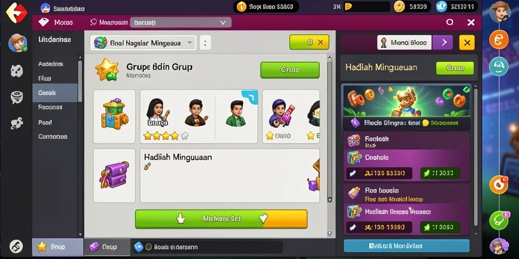 Screenshot menampilkan karakter utama dalam aksi.