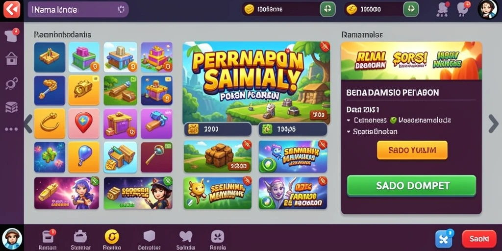 Tampilan utama SOLOTOTO yang menarik.
